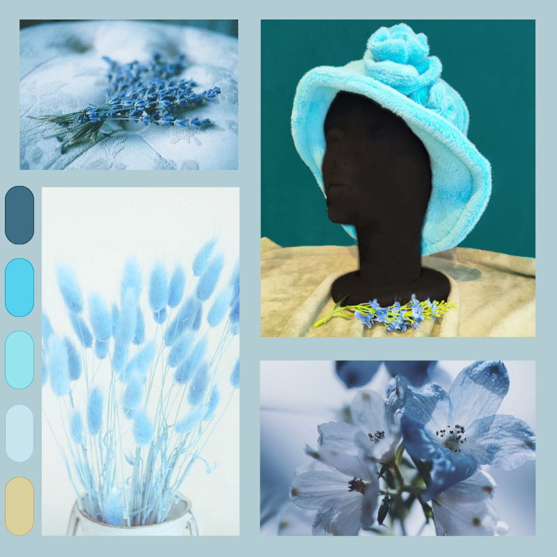 Winter hoed aqua