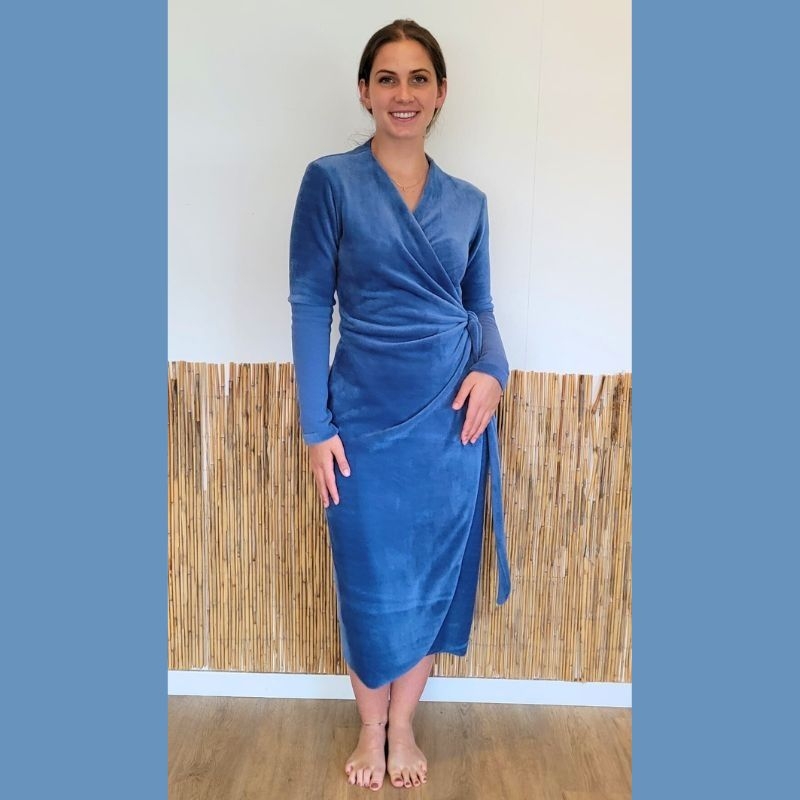 Wellnessjurk standaard nog in 1 kleur!