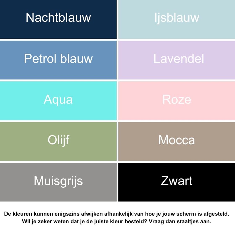 Sjaal & Capuchon (in 10 kleuren)